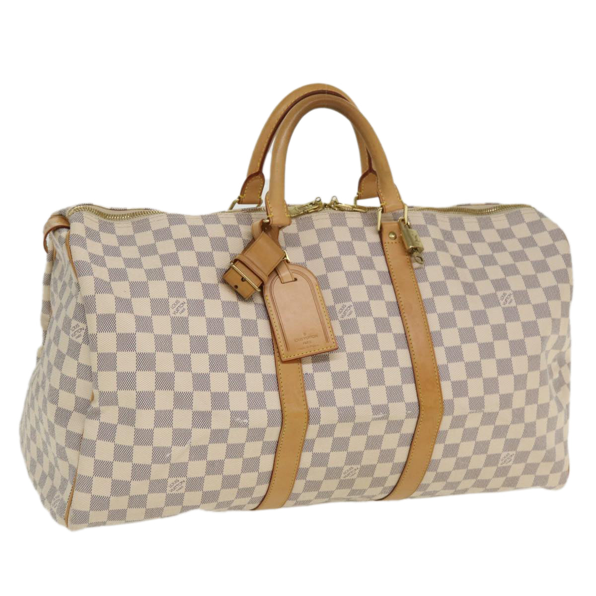 Louis Vuitton Keepall 50 Damier Azur Canvas