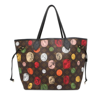 LOUIS VUITTON x Fornasetti Monogram Cameo Neverfull MM Tote Bag