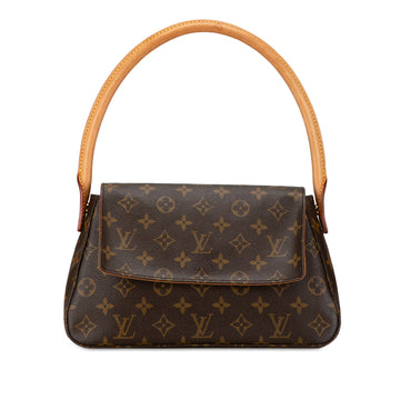 LOUIS VUITTON Monogram Looping Mini Shoulder Bag