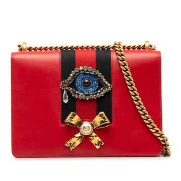 GUCCI Web Peony Shoulder Bag