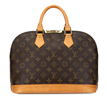 LOUIS VUITTON Monogram Alma PM Handbag