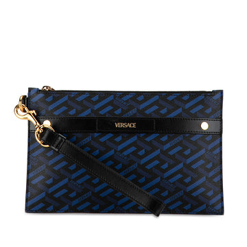 VERSACE La Greca Clutch Clutch Bag