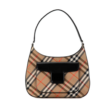 BURBERRY Haymarket Check Shoulder Bag