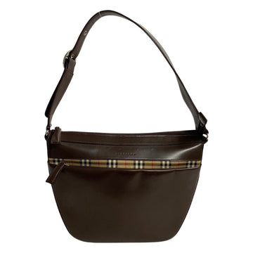 BURBERRY Nova Check Shoulder Bag