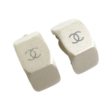 CHANEL Logo CC Earrings