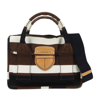 PRADA Canapa Handbag