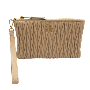 MIU MIU Matelasse Clutch Bag