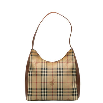 BURBERRY Haymarket Shoulder Bag