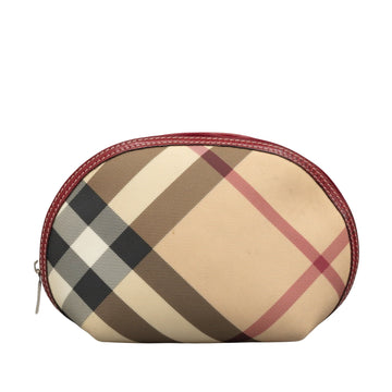 BURBERRY Nova Check Clutch Bag