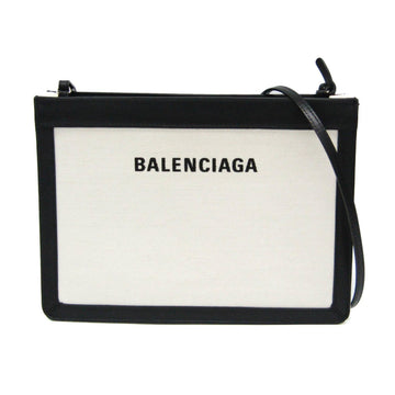 BALENCIAGA Navy pouch Shoulder Bag