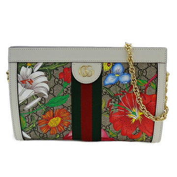 GUCCI Floral Shoulder Bag