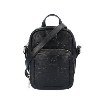 GUCCI GG embosse Shoulder Bag