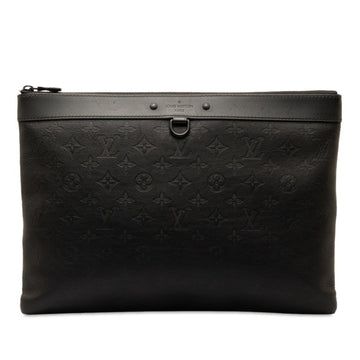 LOUIS VUITTON Shadow Pochette Clutch Bag