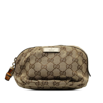 GUCCI Bamboo Clutch Bag