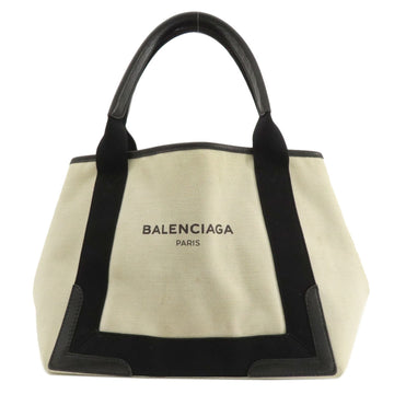 BALENCIAGA Navy Cabas Tote