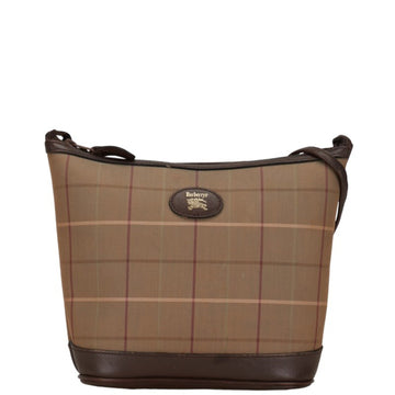 BURBERRY Check Link Shoulder Bag