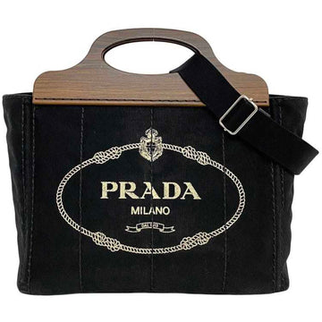 PRADA Canapa Handbag