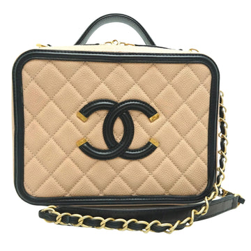 CHANEL CC Filigree Shoulder Bag