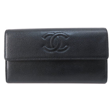 CHANEL Logo CC Wallet