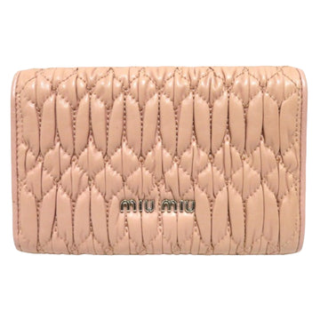 MIU MIU Matelasse Wallet