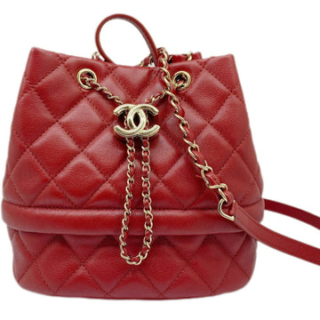 CHANEL Drawstring Shoulder Bag