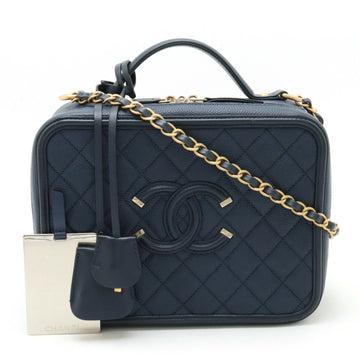 CHANEL CC Filigree Handbag