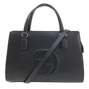 GUCCI Interlocking Buckle Handbag