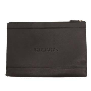 BALENCIAGA Navy Clutch Bag