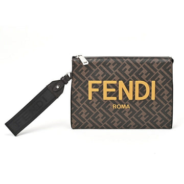 FENDI Zucca Clutch Bag