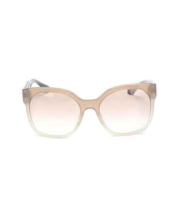 Prada Women's Gradient Tinted Sunglasses in Beige in Beige