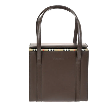 BURBERRY Nova Check Handbag