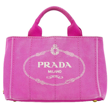 PRADA Canapa Handbag