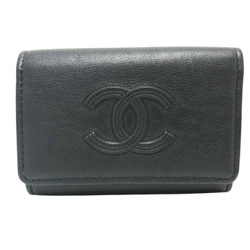 CHANEL Logo CC Wallet