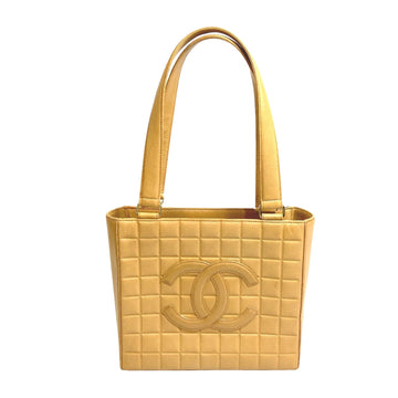 CHANEL Chocolate bar Tote