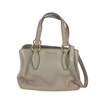 MIU MIU Vitello Tote