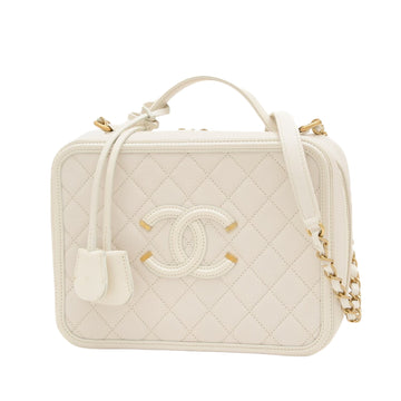 CHANEL CC Filigree Handbag