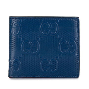 GUCCI GG embosse Wallet