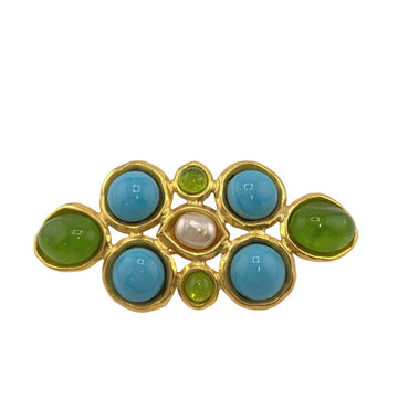 CHANEL Gripoix Brooch