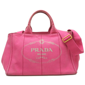 PRADA Canapa Handbag