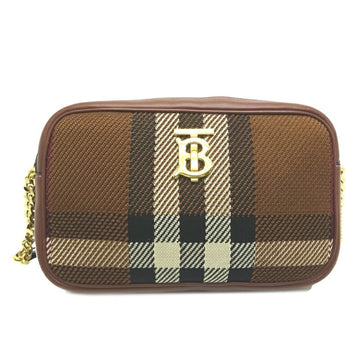 BURBERRY Nova Check Shoulder Bag