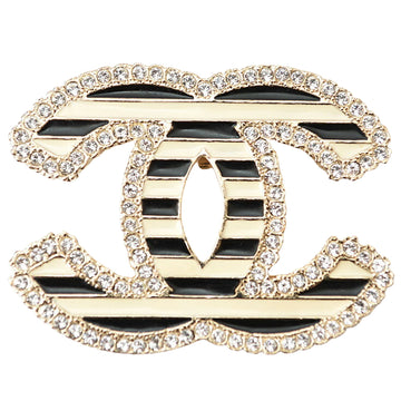 CHANEL Logo CC Brooch