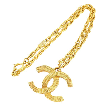 CHANEL Logo CC Necklace