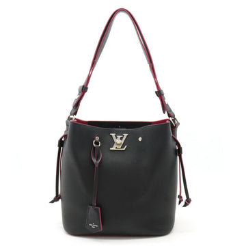 LOUIS VUITTON Lockme Bucket Shoulder Bag