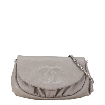 CHANEL Demi Lune Shoulder Bag