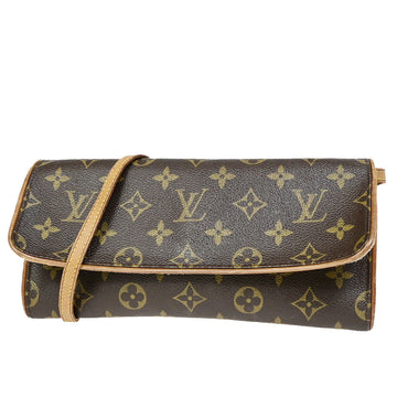 LOUIS VUITTON Pochette Twin Clutch Bag