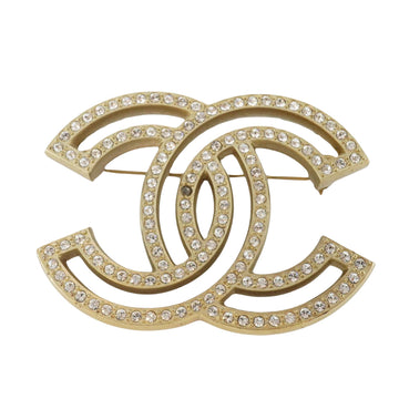 CHANEL Logo CC Brooch