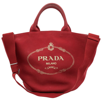 PRADA Canapa Tote