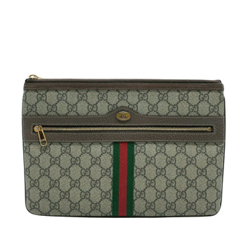 GUCCI GG Supreme Clutch Bag