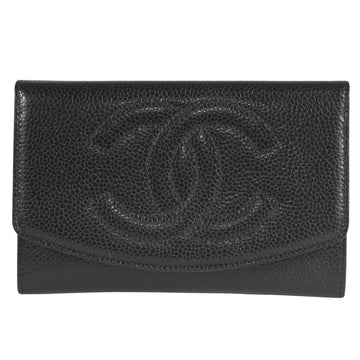 CHANEL Logo CC Wallet