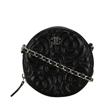 CHANEL Camellia Shoulder Bag